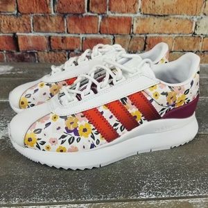 Women’s Adidas Shoes Size 6.5 London Studio Floral Print BRAND NEW